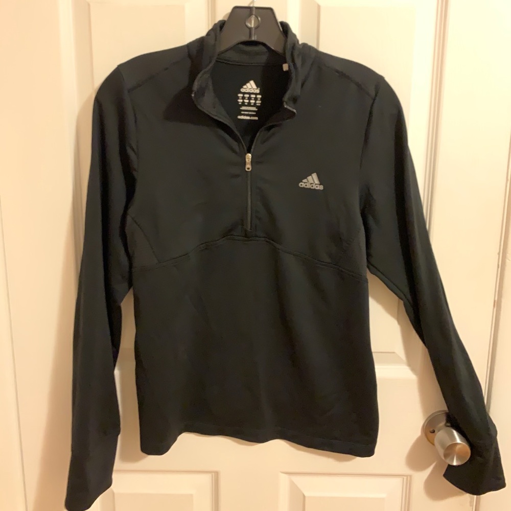 ADIDAS quarter zip long sleeve size medium